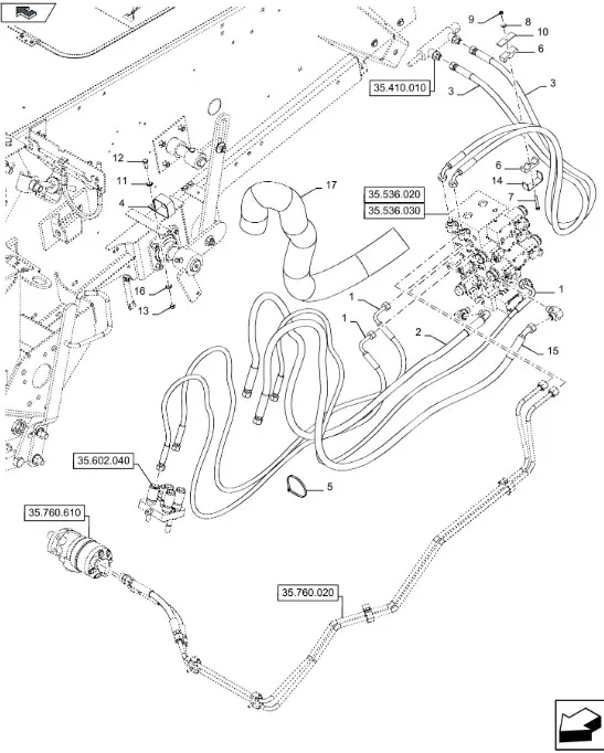 87536521 - Шланг гибкий